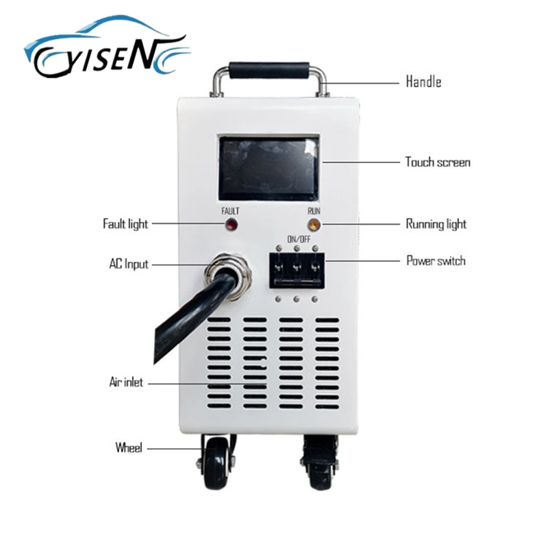 Yisen 30kw DC EV Fast Charger Gbt Portable Charging Station for Electrical Car