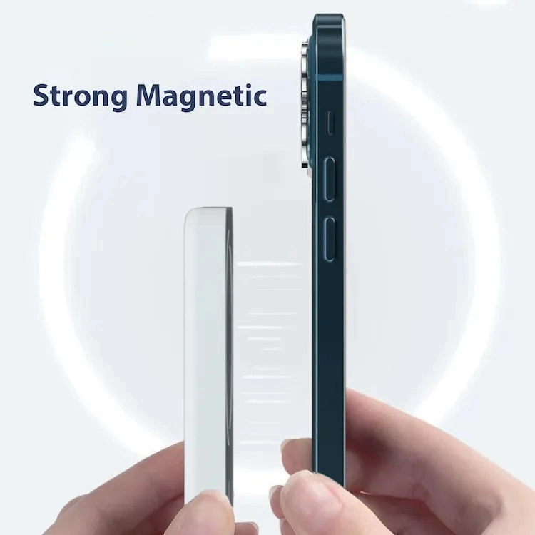 Original Magsafe Battery Pack Mini Magnetic Wireless Power Bank 5000mAh Portable Charger for Phone 12 13 14 15 Series with Logo