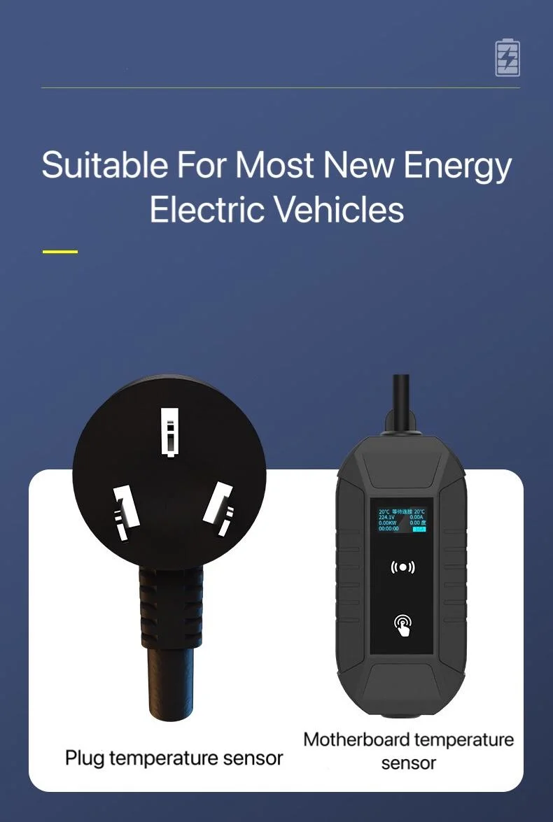 Manufacture Electronic Battery Fast Charging Car Accessories Portable EV Charger