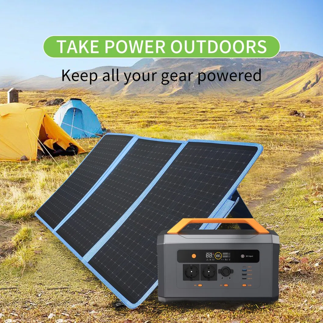 1200W 11kg Portable Power Supply DC Station LiFePO4 Battery Power Bank