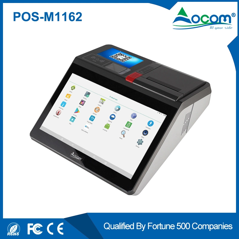 Mobile Handheld Android System Portable 3G 4G Wireless Touch Screen POS Terminal with Printer