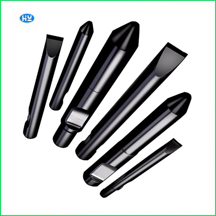 Sb30 Sb40 Sb50 Sb81 Hb20g Hb30g China Factory OEM Yantai Jack Hammer Drill Rod Spare Parts Chisel