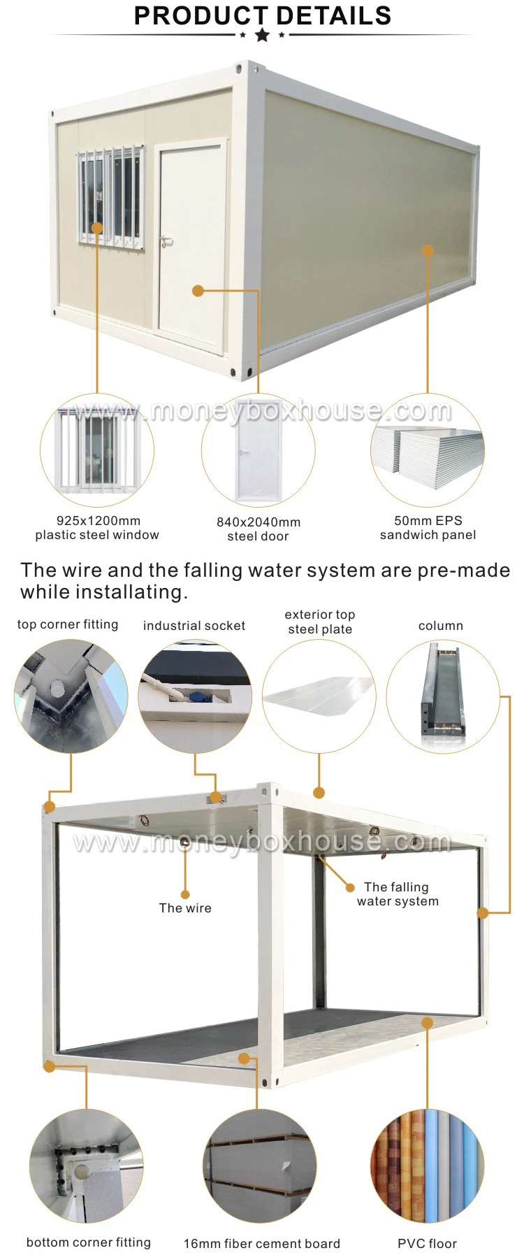 Smart Fast Modular Prefab Mobile Waterproof Container Portable Power Charging Stations