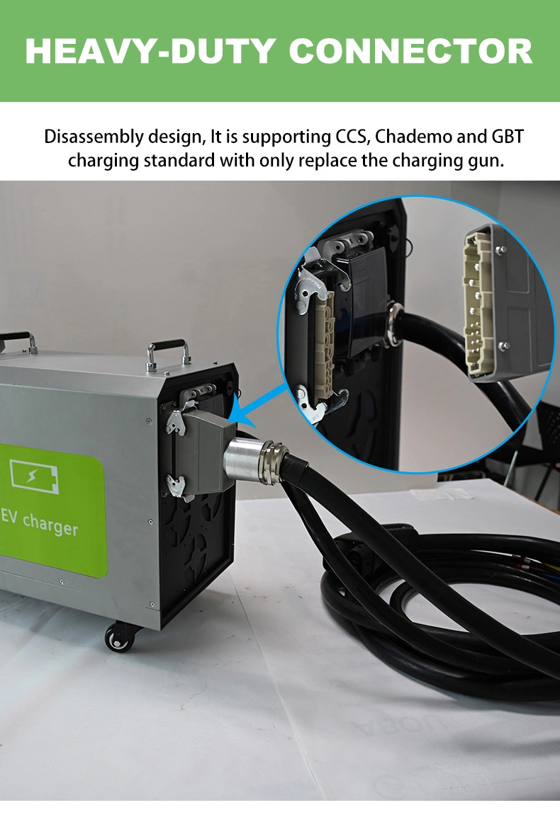 Factory Direct Sale Electrical Vehicle Ocpp Portable EV Charging Station Chademo DC 30kw