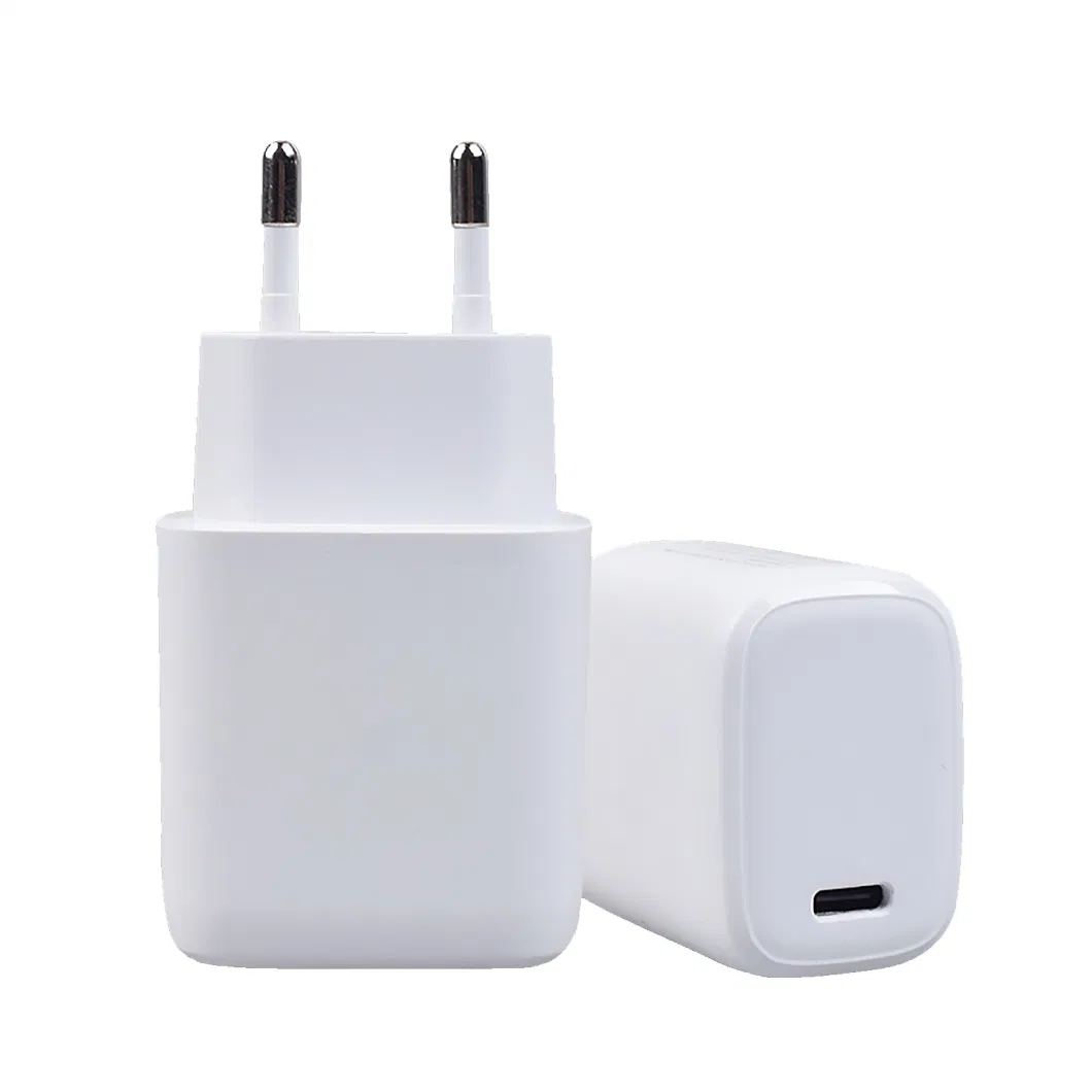 USB-C Pd 20W Fast Mobile Phone Charger for iPhone Samsung Type-C Fast Phone Charger C Port Mobile Charger Fast Mobile Phone Charger Wholesale