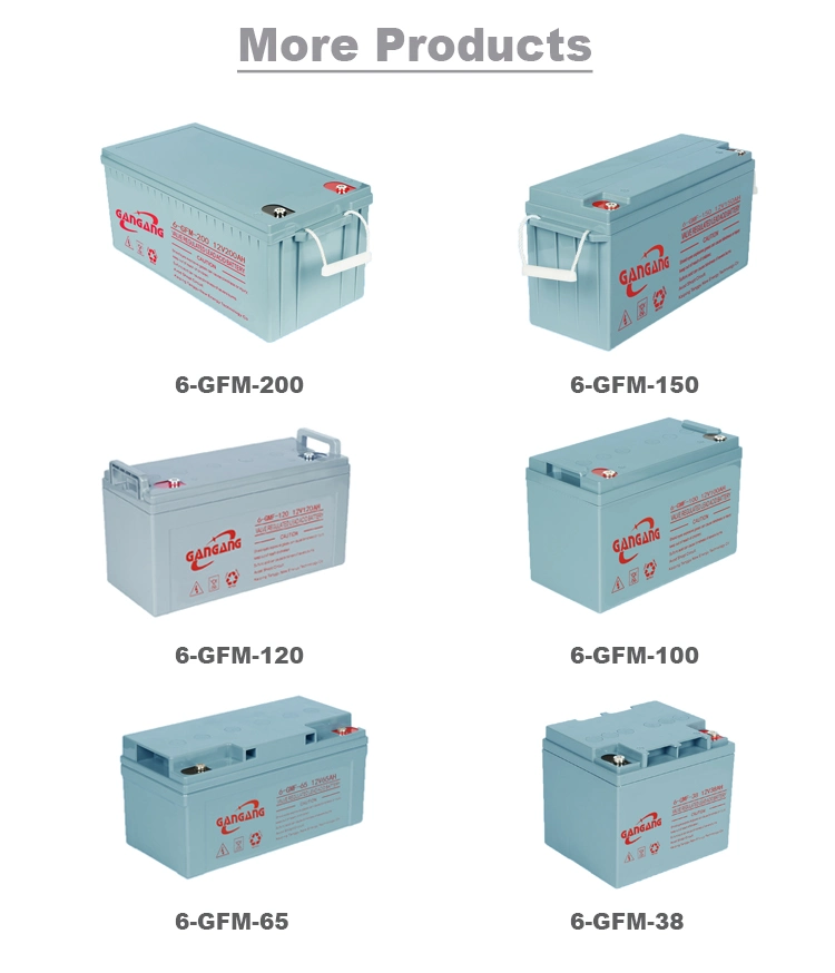 Long Life 12V 200ah/192ah/184ah AGM VRLA UPS Inverter and Solar System Lead Acid Battery