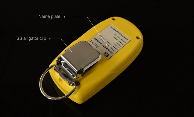 Handheld O2 Gas Meter, Battery Powered Single Gas Analyzer with Long Probe O2 Sensor