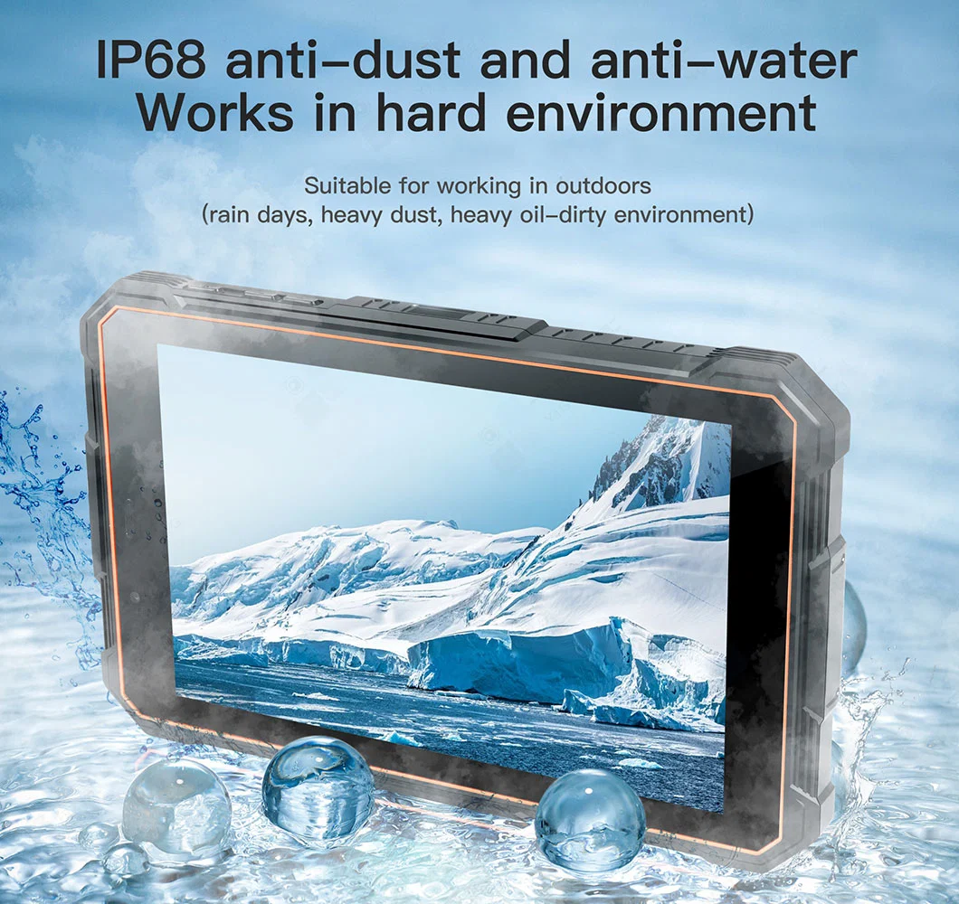 8&quot; Android 11 Mtk Rugged Tablet PC Touch Screen 800X1280 IP68 Waterproof Rugged Industrial Tablets