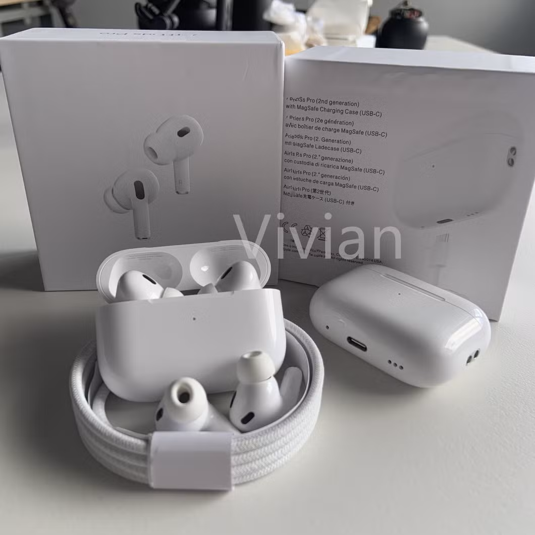 Air PRO 2ND Generation Earbud Headphones for Airpuds Pods PRO 2 Max Airbuds Anc Noise Cancelling Earphone