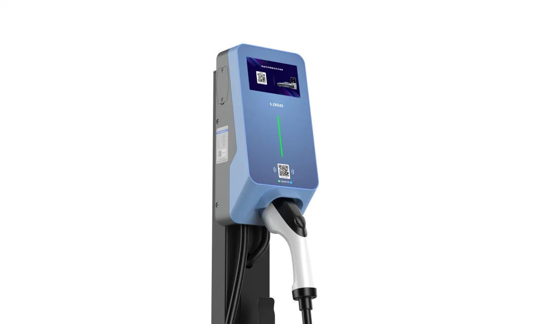 Outdoor Electric Vehicle Commercial Smart AC DC EV Charging Station for Electric Car 60kw 80kw 120kw 180kw Charger with 5m Cable