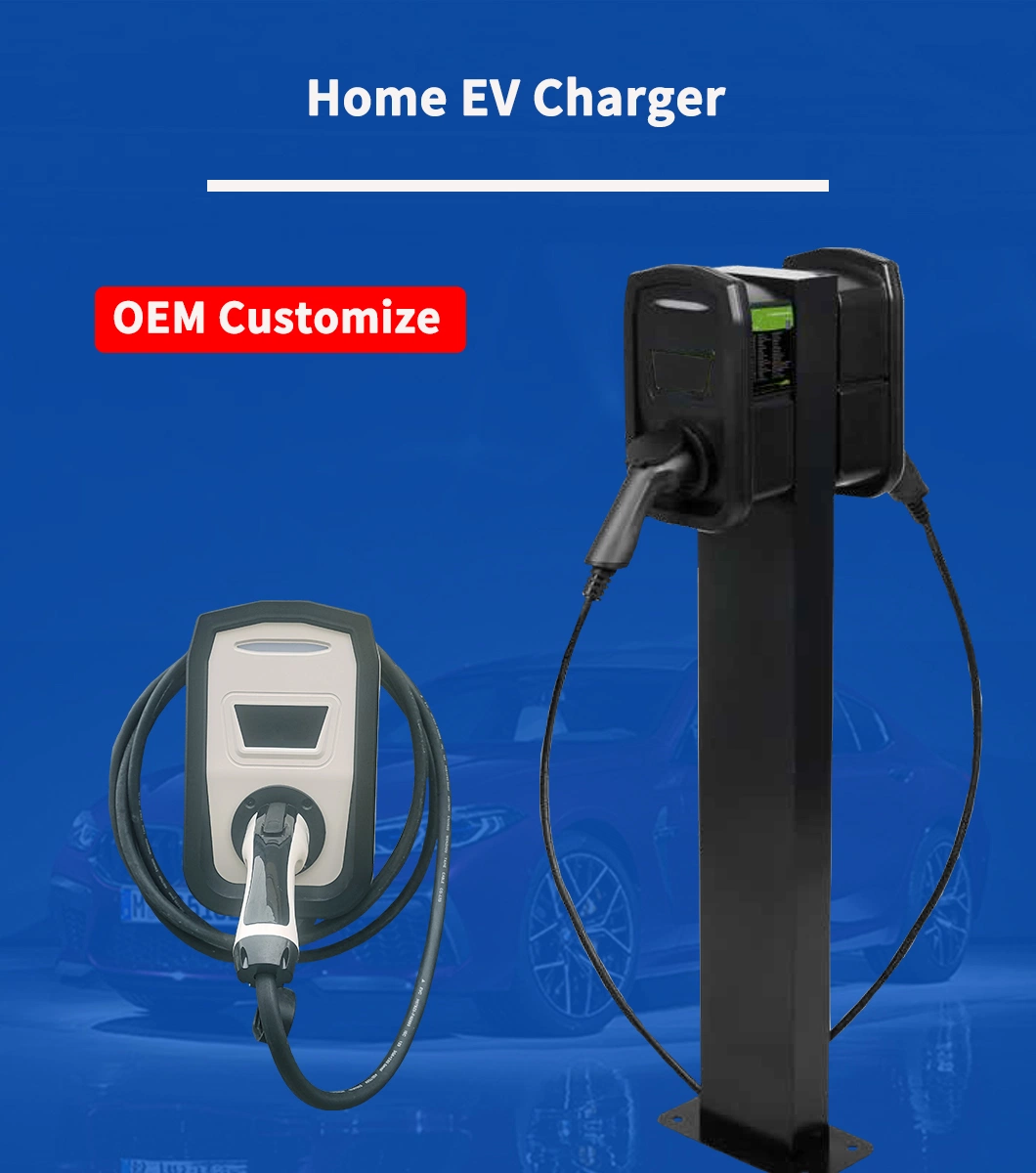 11 Kw AC EV Charger Station for EV Car Charging Station Smart Home EV Charging Pile with Type1 Type 2