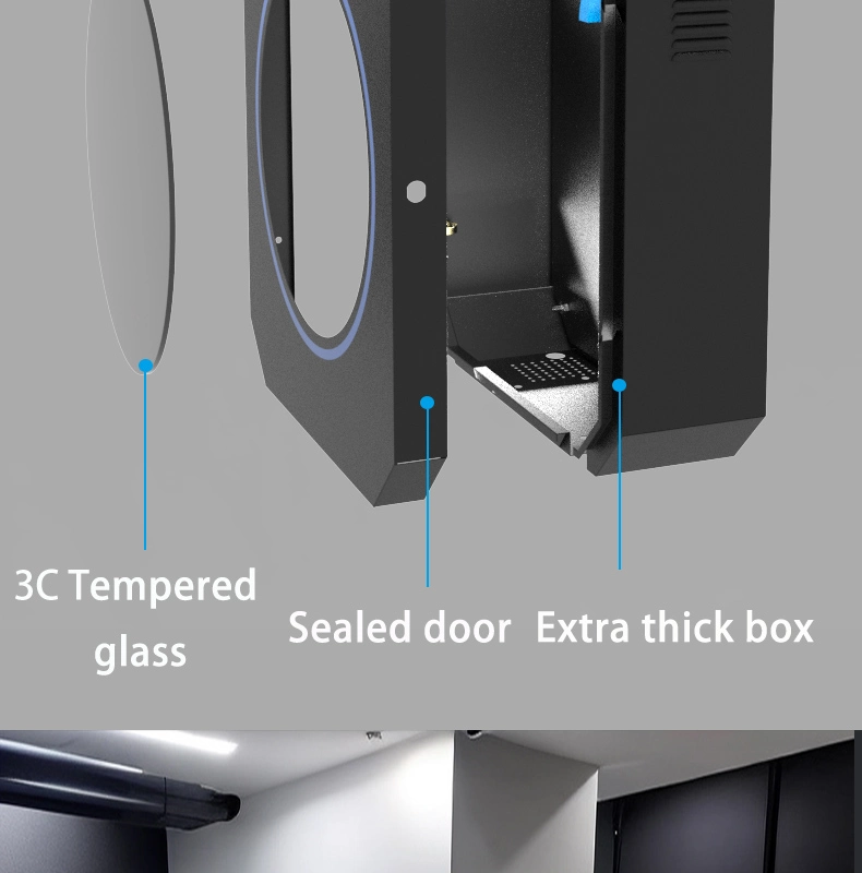 EV Charger Station Protection Box Wall Mounted Waterproof Security Home Electrical Vehicle EV Charger Enclosure