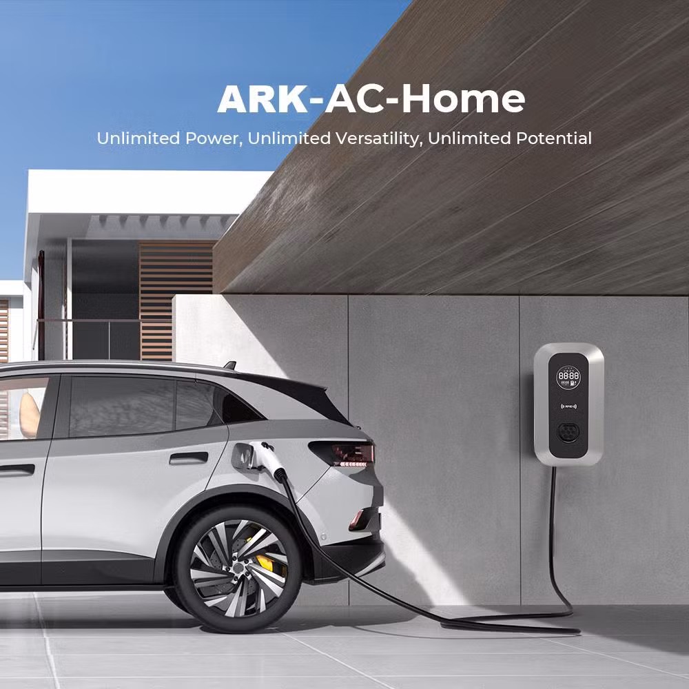 7kw Charging Station with Easy Wall or Pedestal Mounting