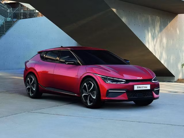 2023 KIA EV6 Supercharged Electric SUV with Quick Charge