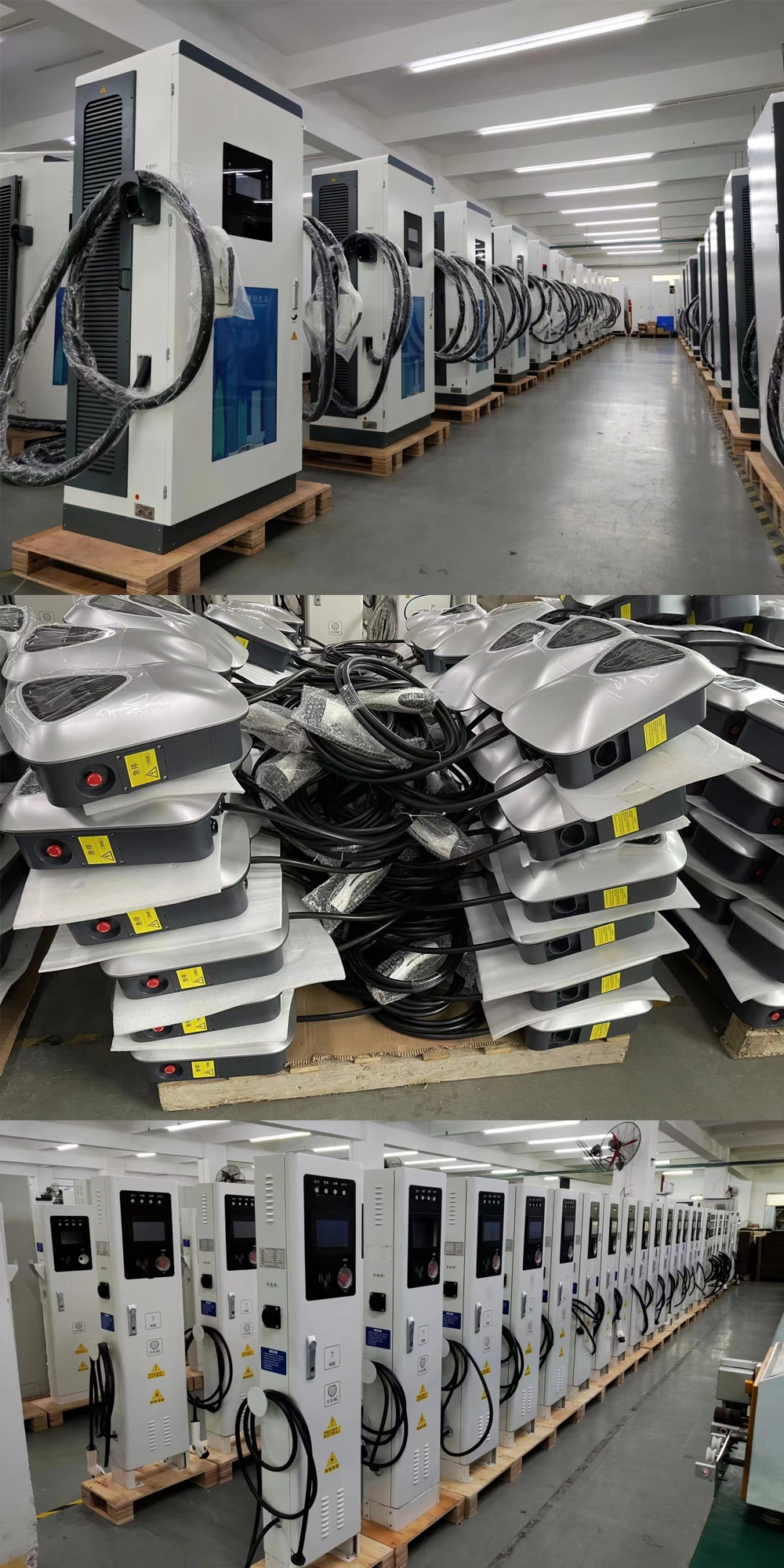 Rapid Charging 240kw 300kw 360kw EV Charger DC Fast Split Cabinet Floor Stand Station Charging Pile for Commercial with Four Guns