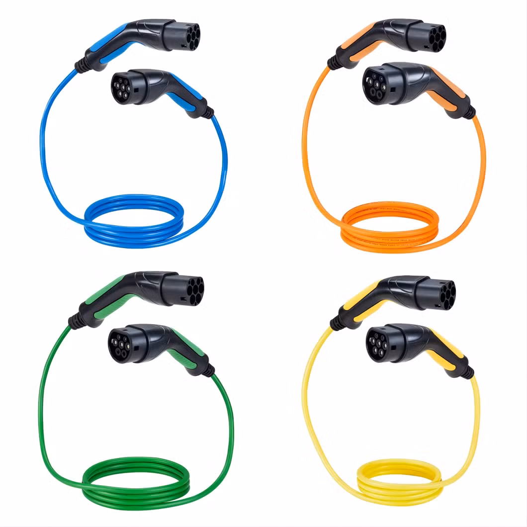 Electric Vehicle Charging Cable with IEC 62196 Compliance