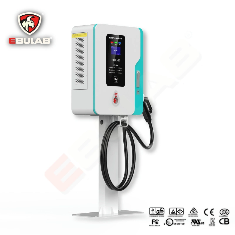 Portable Wallbox Power Level2 DC Fast Home Electric Car Battery Charger EV Electric Vehicle Charging Station