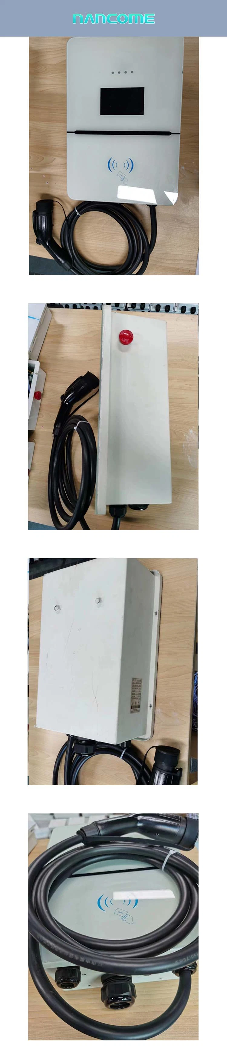 Nancome 7kw 22 Kw Wallbox AC EV Mount Charger Electric Car