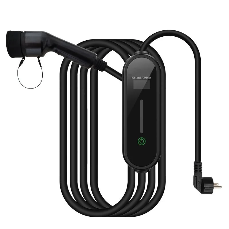 3 Phase Type 2 Evse for Electric Vehicle Mode 2 Charging 5m Cable 3.5kw Portable 16A EV Charger European Standard Appointment 4 Files