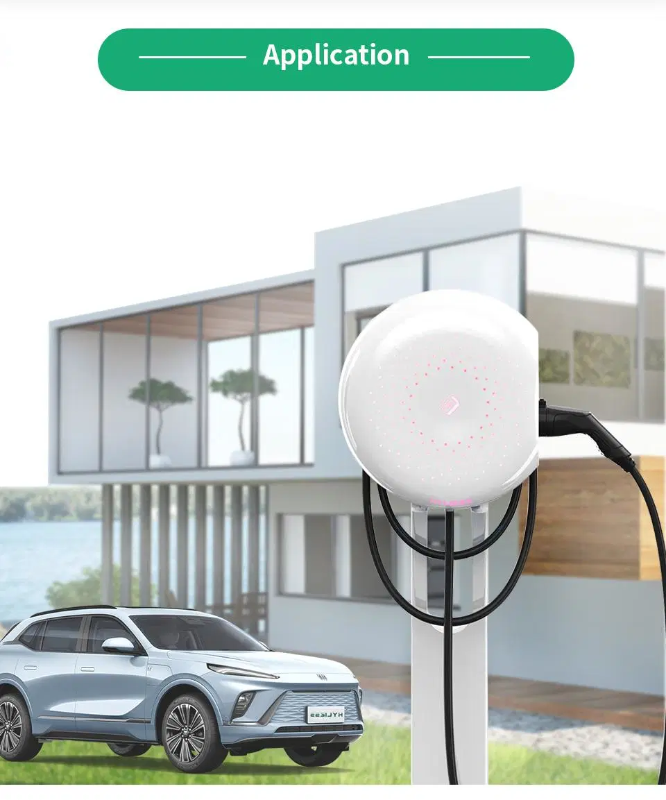 Hyliess EV-S 22kw Wallbox Type 2 EV Wall Charger 32A 400V AC Charger Station Charging Point for Home Use Charger