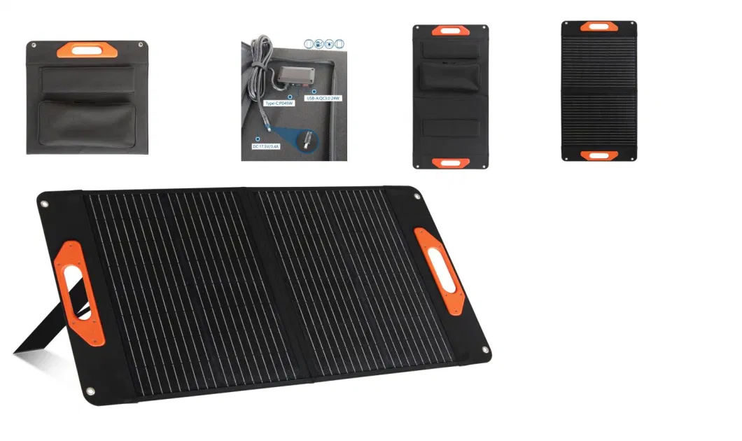 Premium Products Flexible Solar Panel Charger 100W 22.8% Efficiency