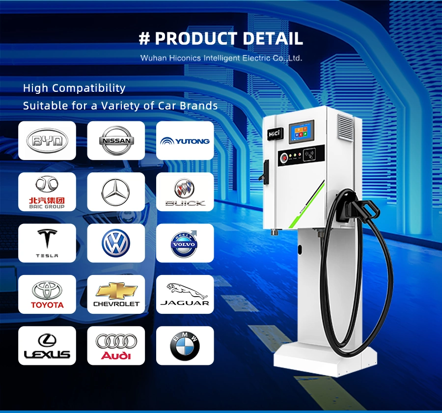 30kw CCS2 DC Wall-Mounted/Floor Mounted EV Charging Station for Home Use and Commercial Use Support Ocpp 2.0 Charger APP