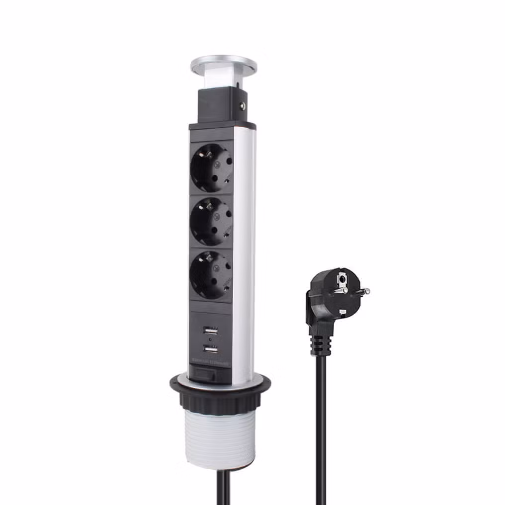 Conference Pop up Socket with USB Charger for Offices