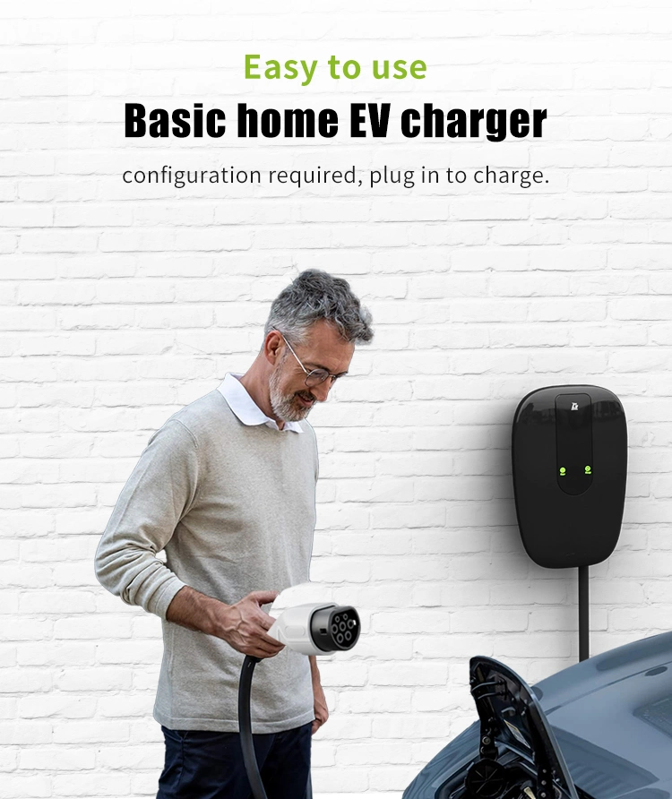 EV Charger 7kw Type2 Au 7kw EV Wall Charger for All Cars