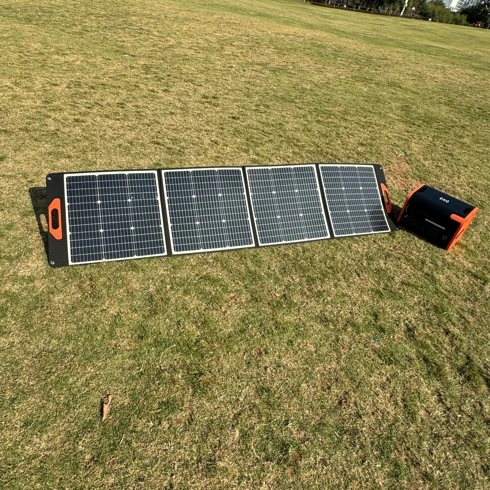 Travel Upgrades Foldable Portable Solar Panel to Charge Mobile Phones