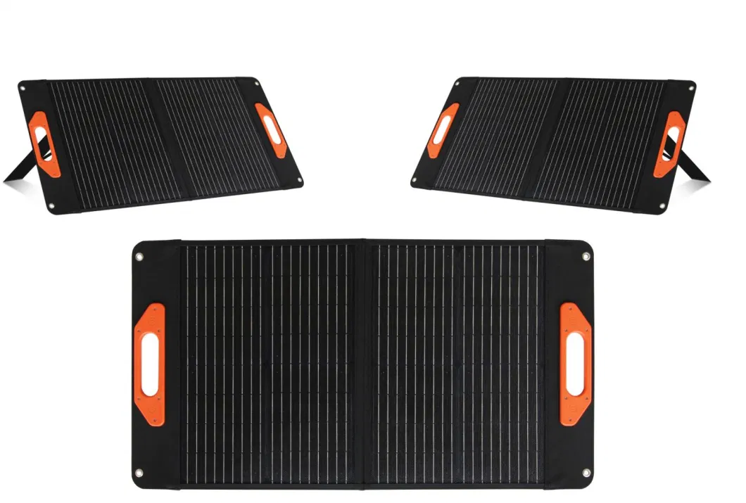 Factory Direct Renewable Energy Foldable Solar Panels 100W 2.9kg