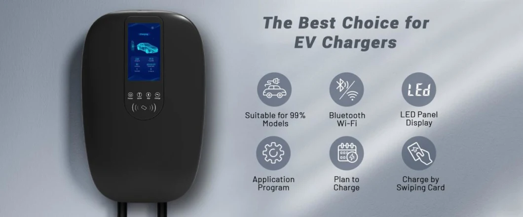 APP Control CE 7kw 11kw 22kw AC EV Charger with Dlb