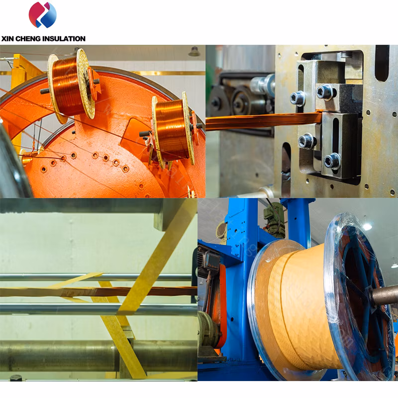 Double Layer Magnet Flat Aluminium Wire 3 Core 2.5mm Electrical Aluminium Cable Ei Underground Armoured Power Cables