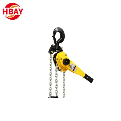 Factory Direct Sale Chain Block 0.75 1 3ton Lever Block, Manual Chain Block for Hand Lifting