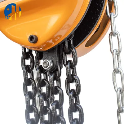 CE Cetification 10 Ton Hook Mini Manual Pulley Chain Block Hsz Type