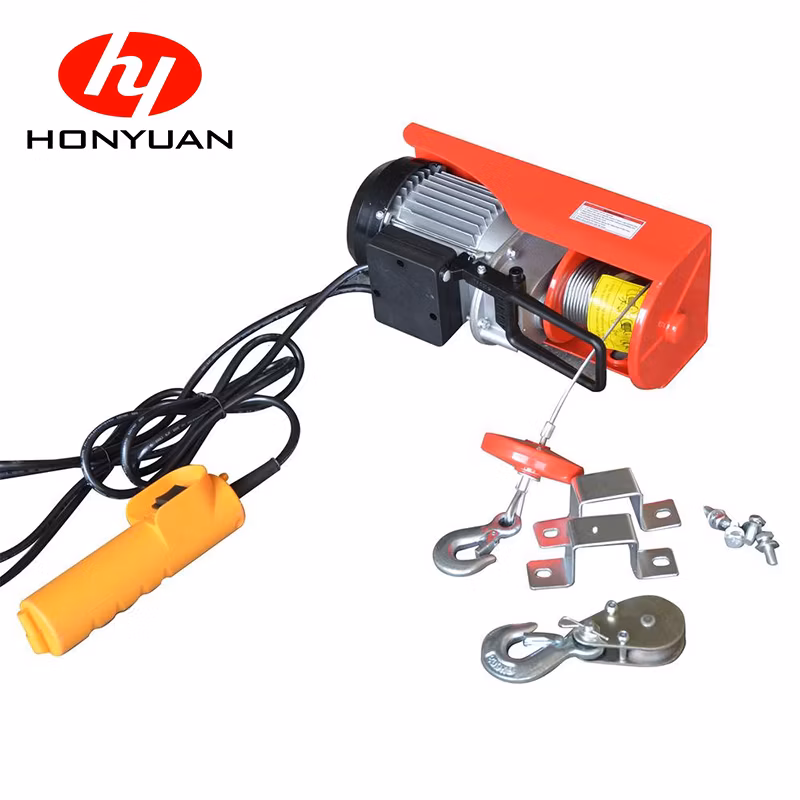 Chinese Brand Remote Control Lower Headroom 5ton Electric Chain Hoist with Overload Clutch for Overhead Crane in Pharmatic Factory