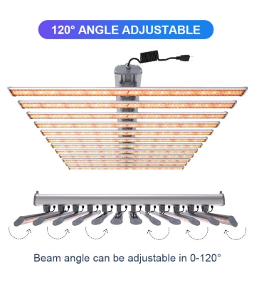 Greenhouses Agricultural Light 1000W LED Full Spectrum Timing Dimmable LED Grow Floor <a href='/light-plant/'>Light Plant</a> Growth Lamp for Indoor Garden