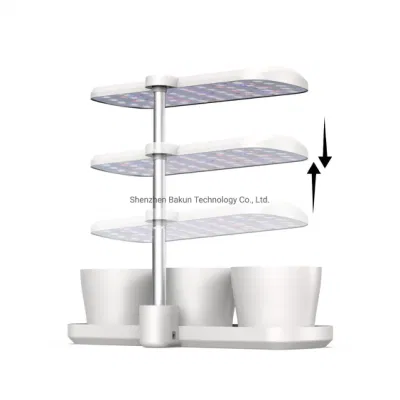 Mini LED Metal Plástico del Jardín de las luces de cultivar en maceta de espectro completo en interiores decorativos nuevos niños