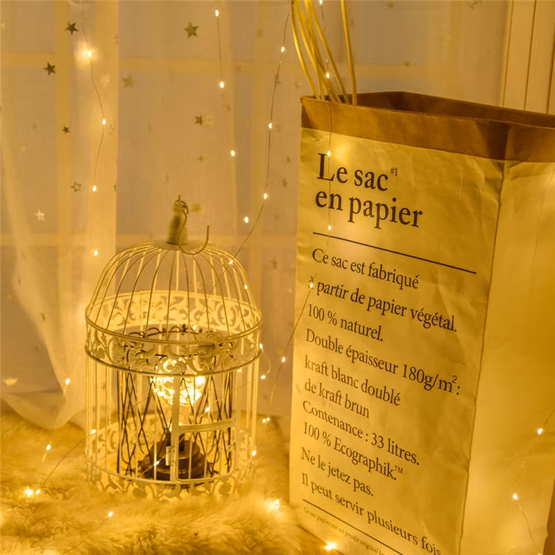 Remote Control Garland Fairy Decoration Waterproof USB Copper Wire Curtain String Light