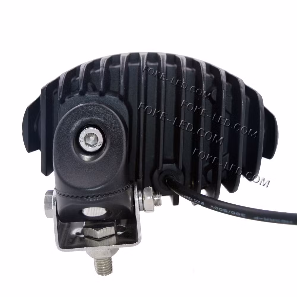 [Foke][5.5inch] Vertical Horizontal Mounting Bracket Oval Light Tractor Heavy Duty Farm Light
