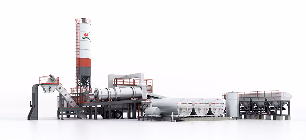 Asphalt Mixing Plant 80t Batch Lbyl100 Asphalt Batching Plant in China