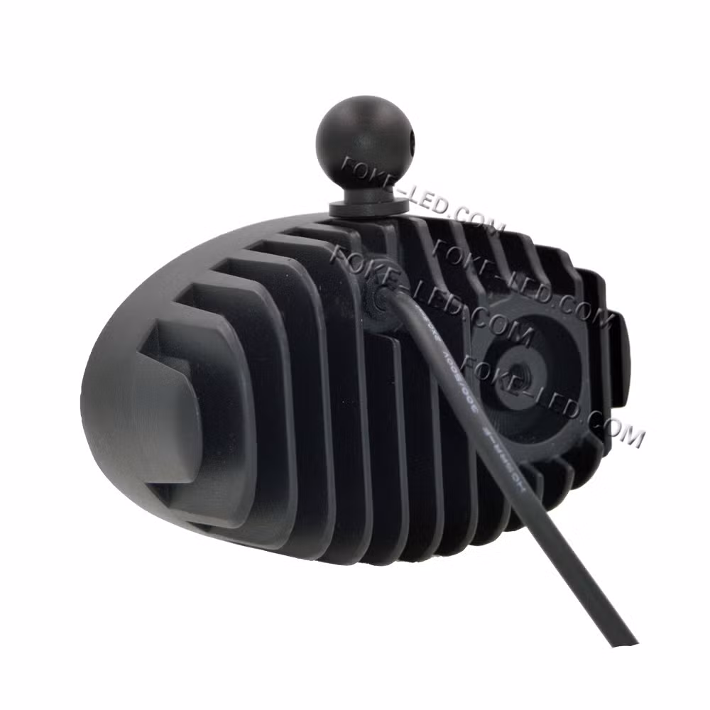 [Foke][5.5inch] Vertical Horizontal Mounting Bracket Oval Light Tractor Heavy Duty Farm Light