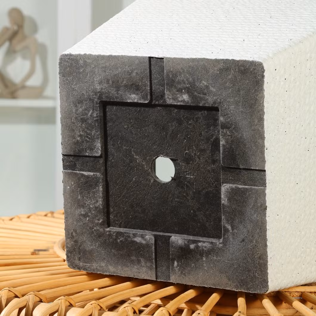 Top Quality Large Square Planter Pots Plastic Outdoor White Elegant Plant