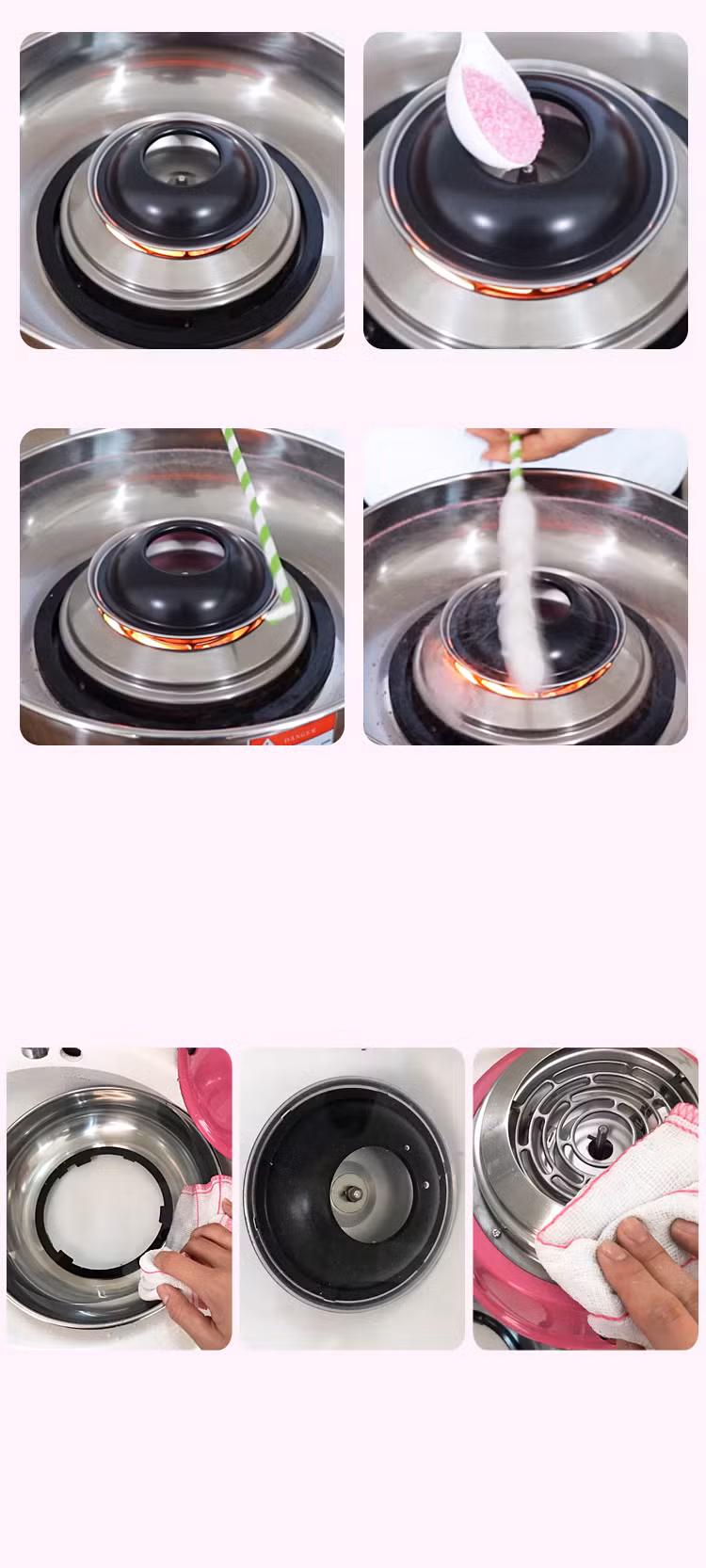 Mini Candy Floss Machine / Cotton Candy Maker
