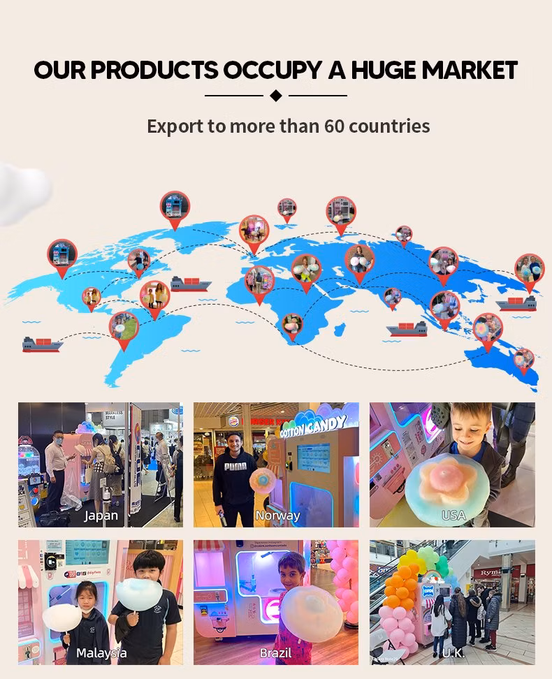 Semi Automatic Manufacture Mini Cotton Candy Machine