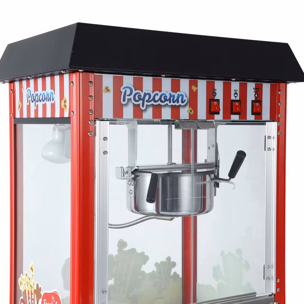 Commercial High Quality Automatic 8 Oz Popcorn Making Machine Single Kettle