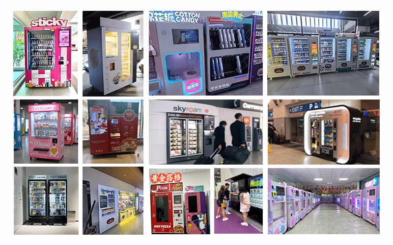High Quality Good Price Automatic Cotton Candy Making Vending Machine