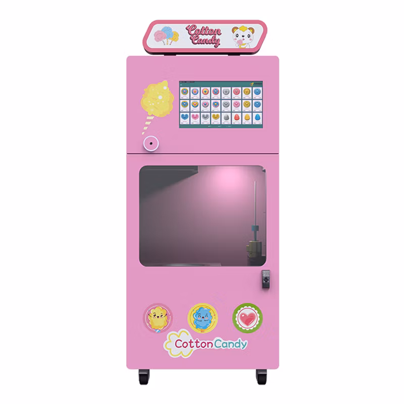 Full Automatic Cotton Candy Stick Cotton Candy Machine Maker