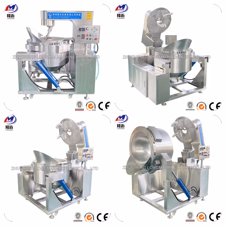 China 2023 Hot Sale Automatic Caramel Flavor Mushroom Popcorn Making Machine Gas Popcorn Machine Commercial