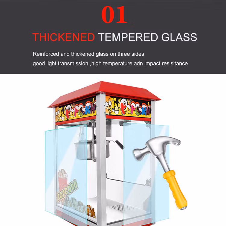 Commercial China Wholesale Kitchen Equipment Appliance Low Price Electric Machinery Popcorn Maker Machine