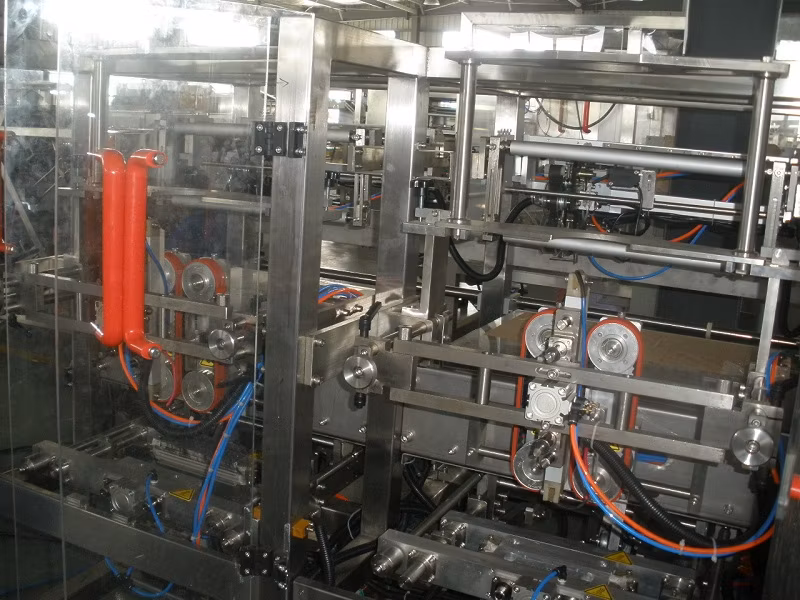 Automatic 2 Lane Duplex Vertical Salt Sugar Cotton Candy Dry Pistachio Nuts Twin Packing Machine